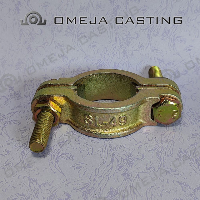 Collier de serrage &agrave; double boulon SL49