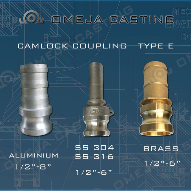Prix ​​d'usine de couplage Camlock Chine